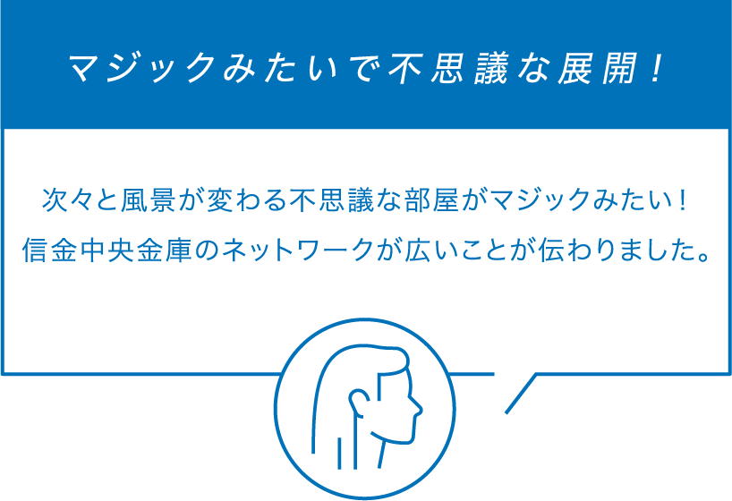 マジックみたいで不思議な展開！