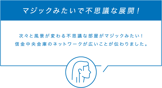 マジックみたいで不思議な展開！