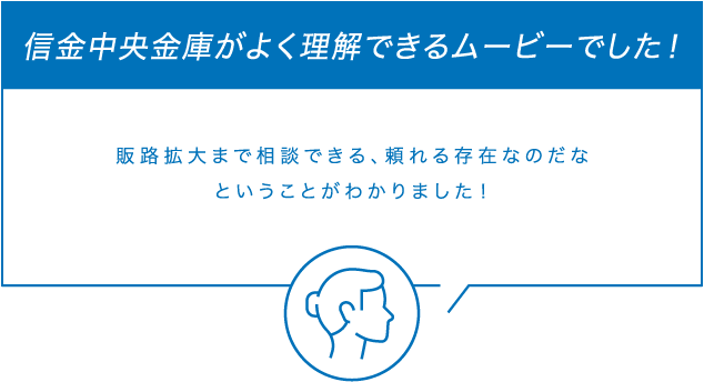 信金中央金庫がよく理解できるムービーでした！